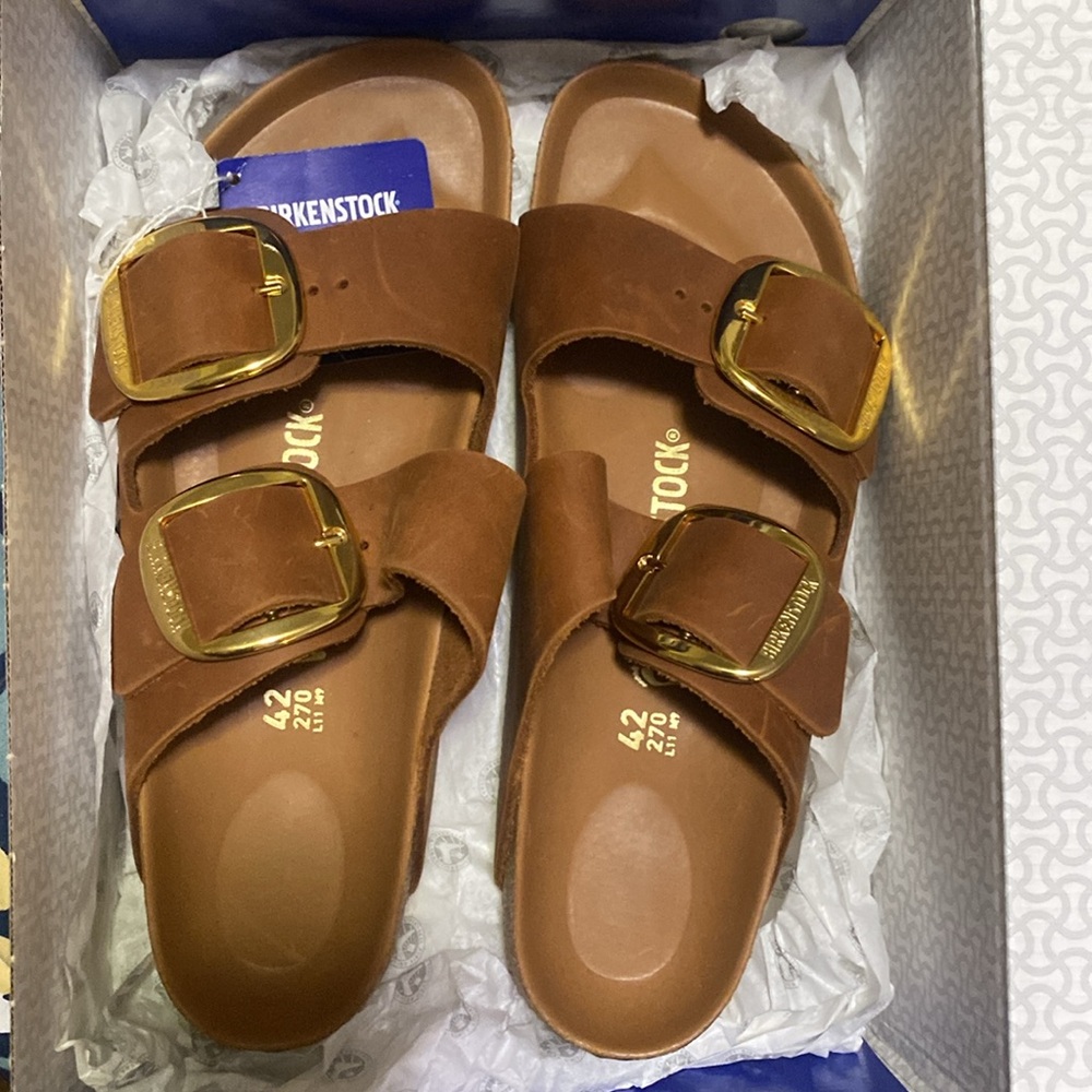 NWT Birkenstock Big Buckle Arizona